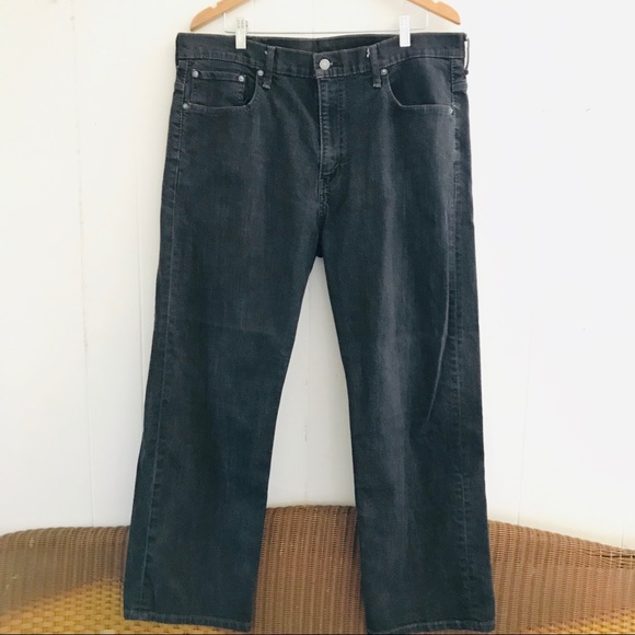 Levi's Other - Levi’s 569 Black Straight Fit Jeans